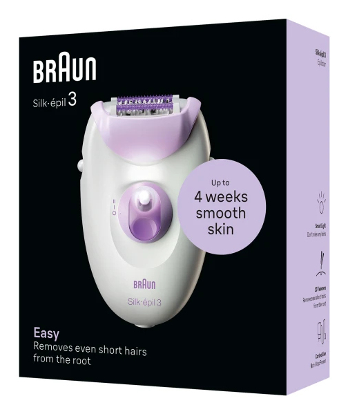 Braun Silk-epil 3-000 5e1283c9dba64d7f6800c727f19ca3903b142de9