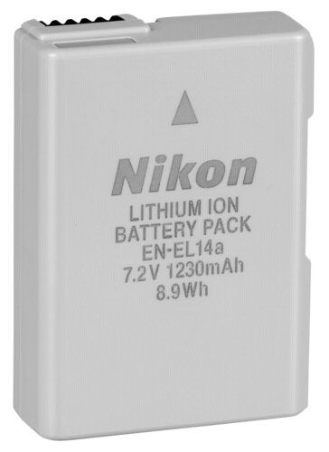"Nikon EN-EL14a"