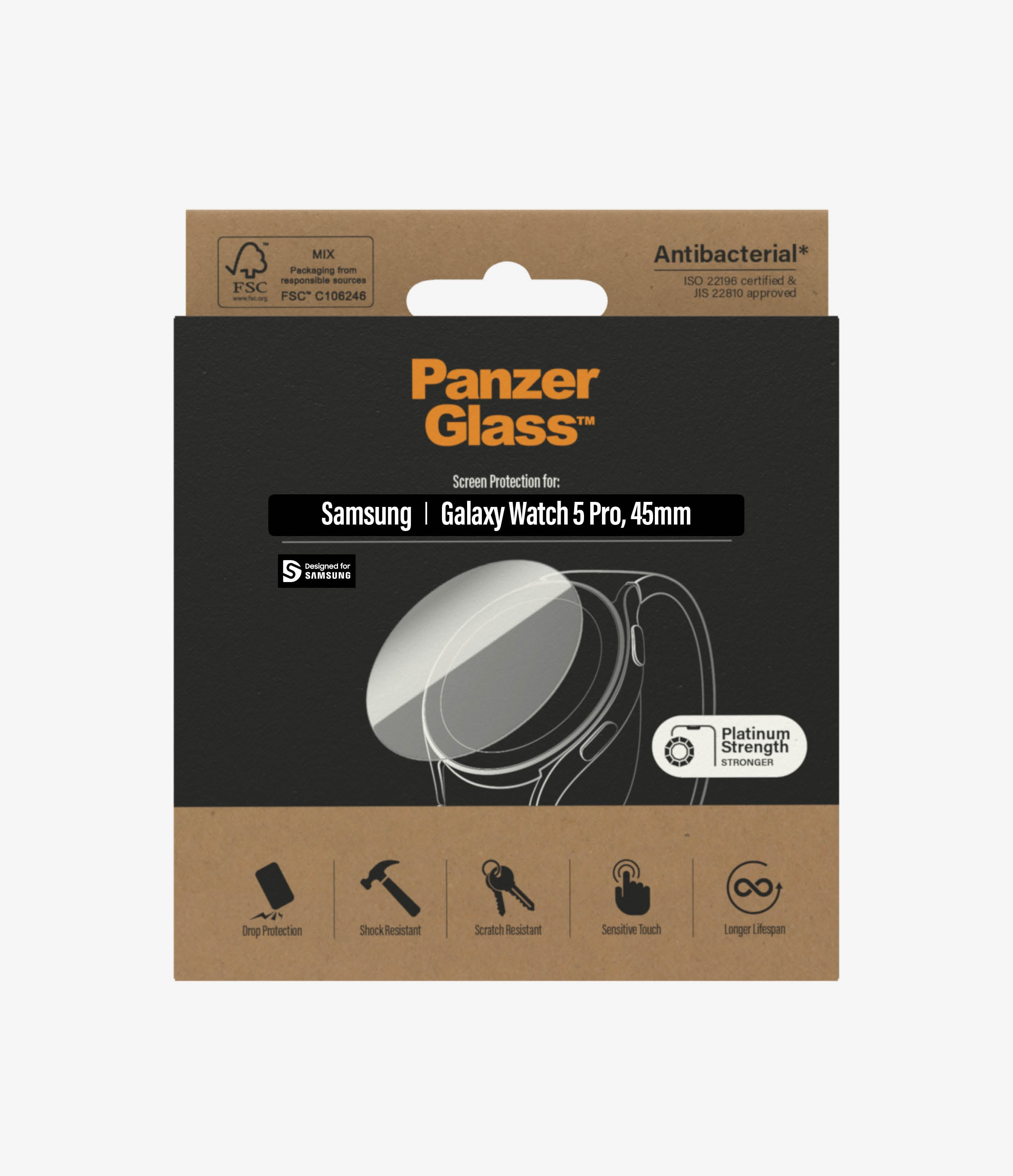 PanzerGlass Samsung Galaxy Watch 5 Pro 45mm | SP Glass 101635210_9335192551
