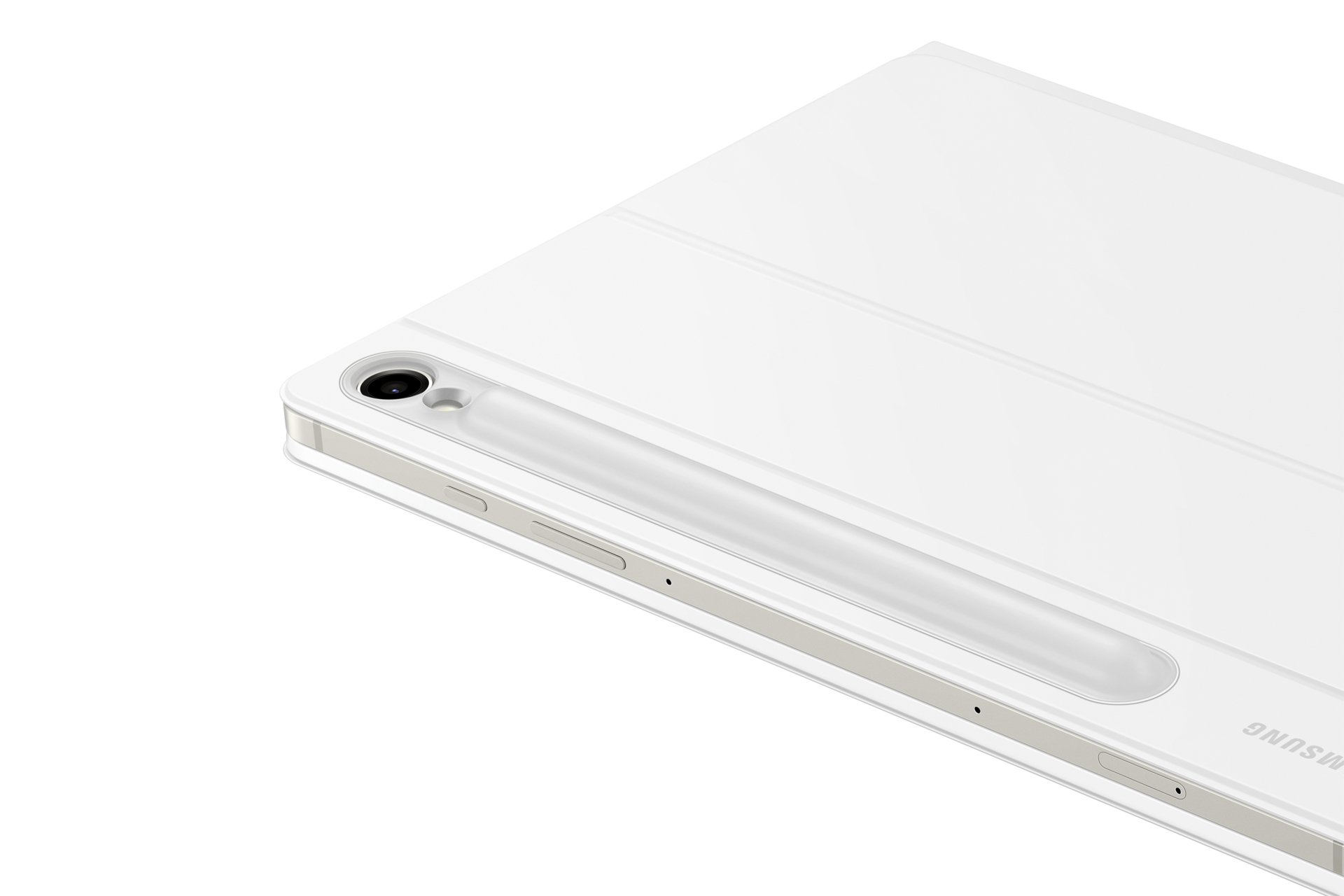 Samsung Book Cover Keyboard für Galaxy Tab S9/9 FE White 9934ba993a9cc3fe103122ee815f1af4061a5f4f