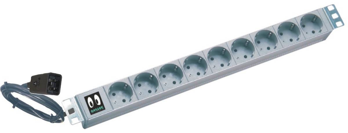 Online USV - 19“ USV-Steckdosenleiste, 16A