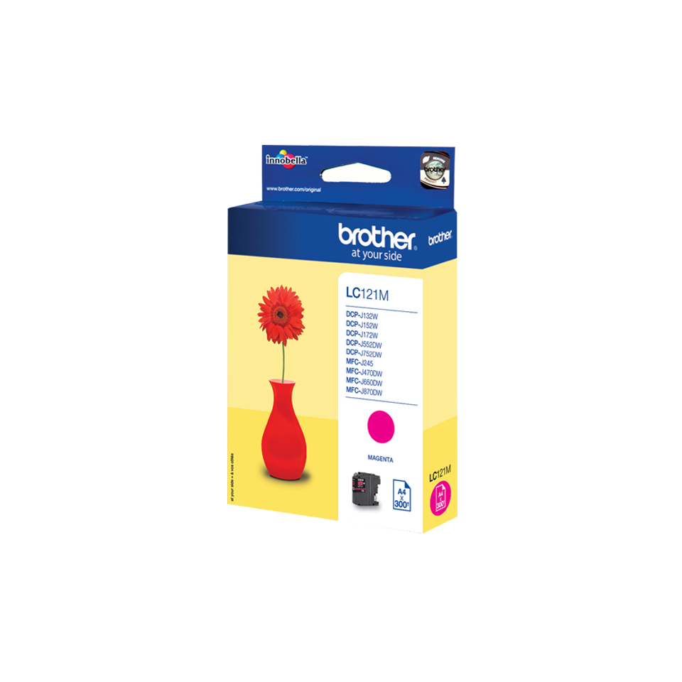 Brother LC-121M Magenta Tintenpatrone