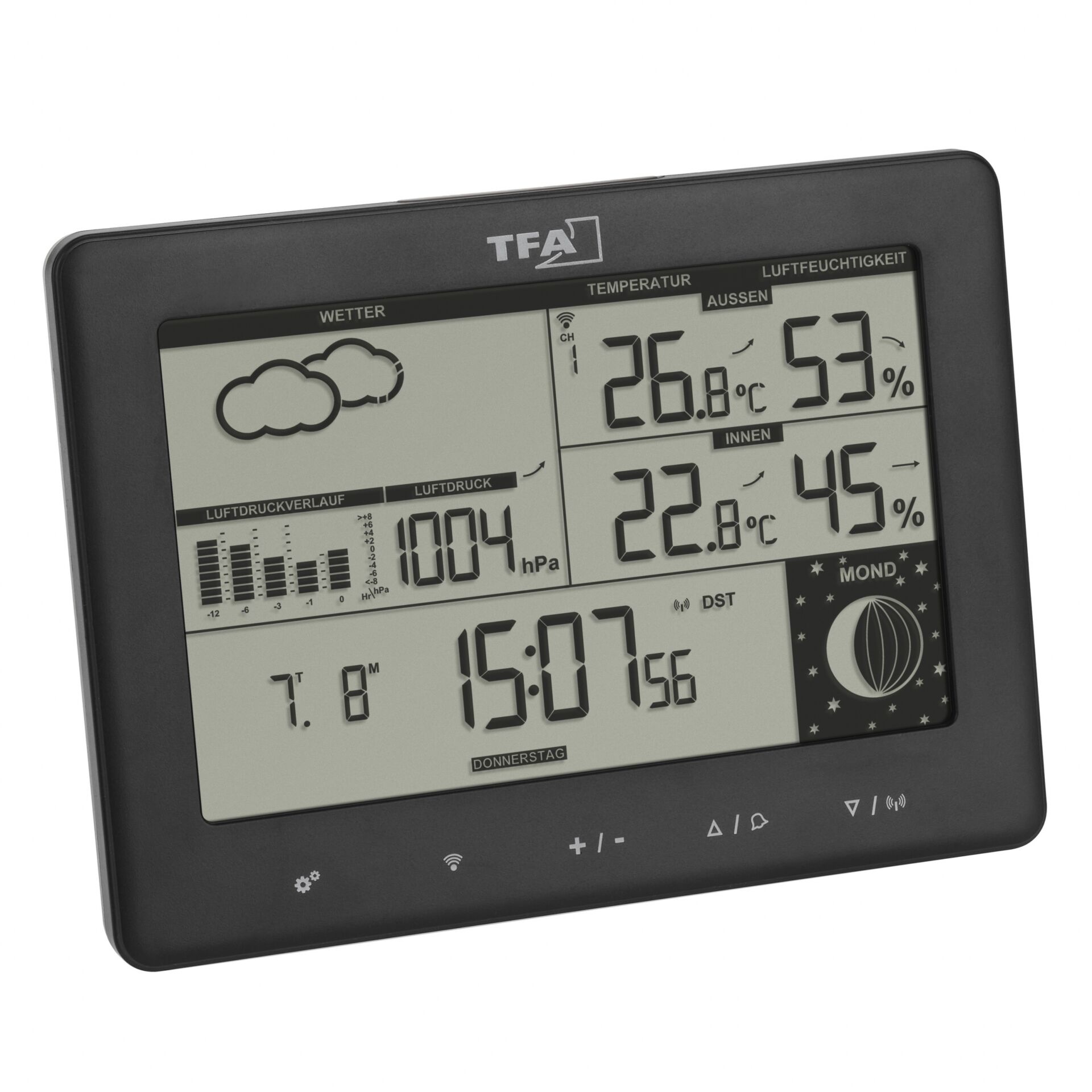 TFA 35.1158.01  ELEMENTS Funk-Wetterstation