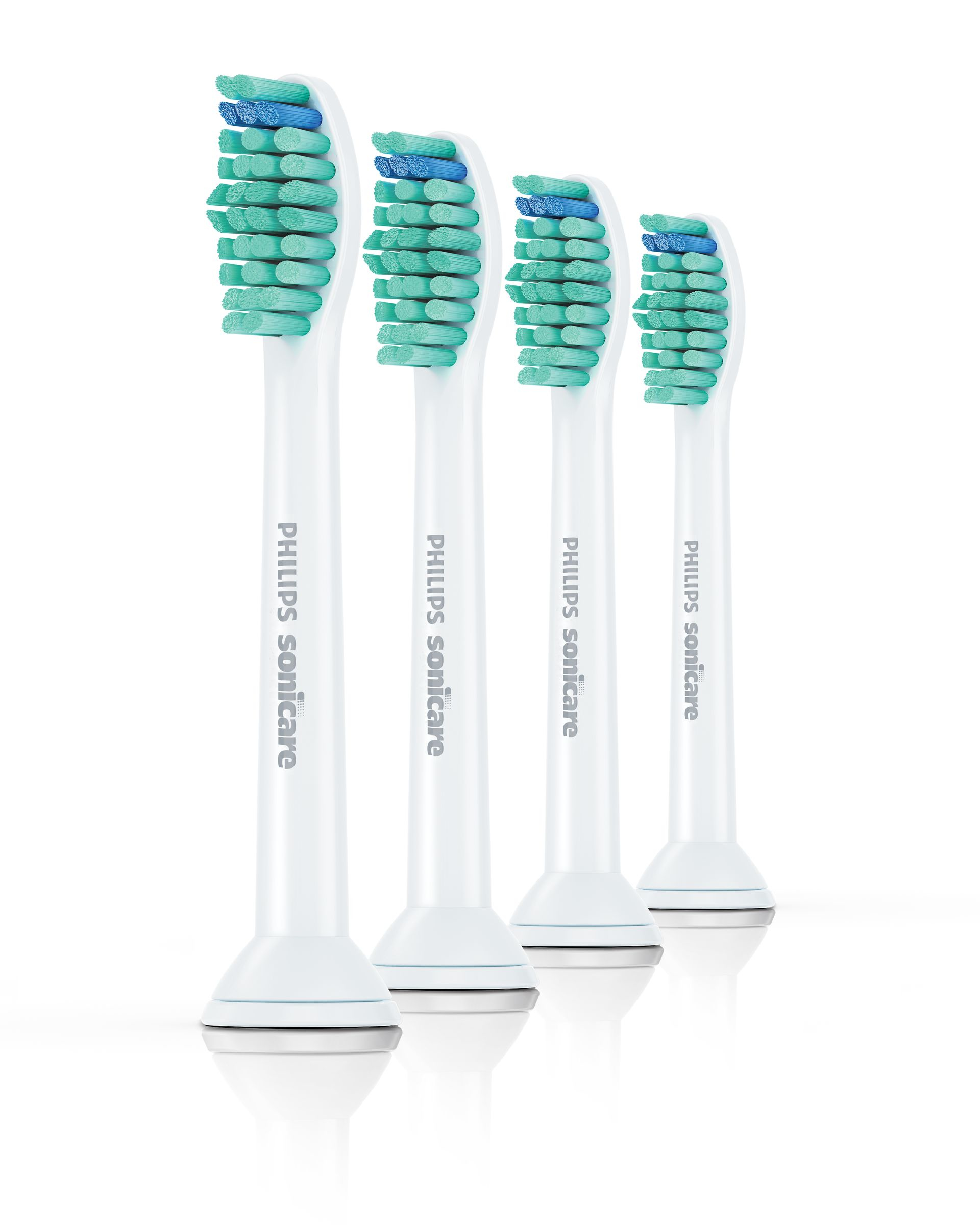 Philips Sonicare ProResults Standard-Bürstenköpfe für Schallzahnbürste, 4er-Pack