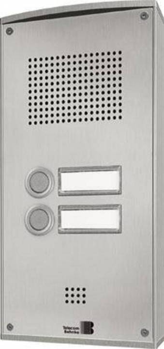 Behnke 5-0061 Serie 5 Aufputz-Set mit 2-Ruftasten (Edelstahl)