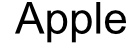 Apple