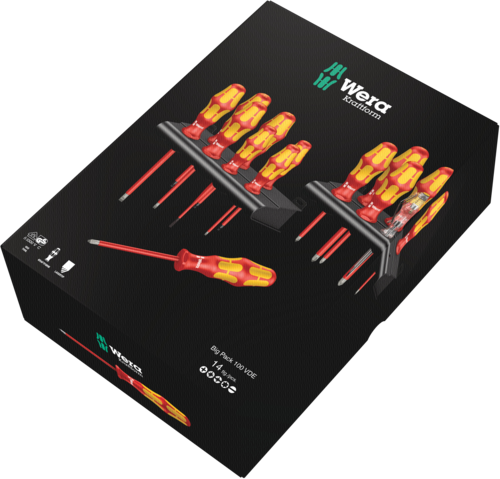 "WERA Kraftform Big Pack 100 VDE"