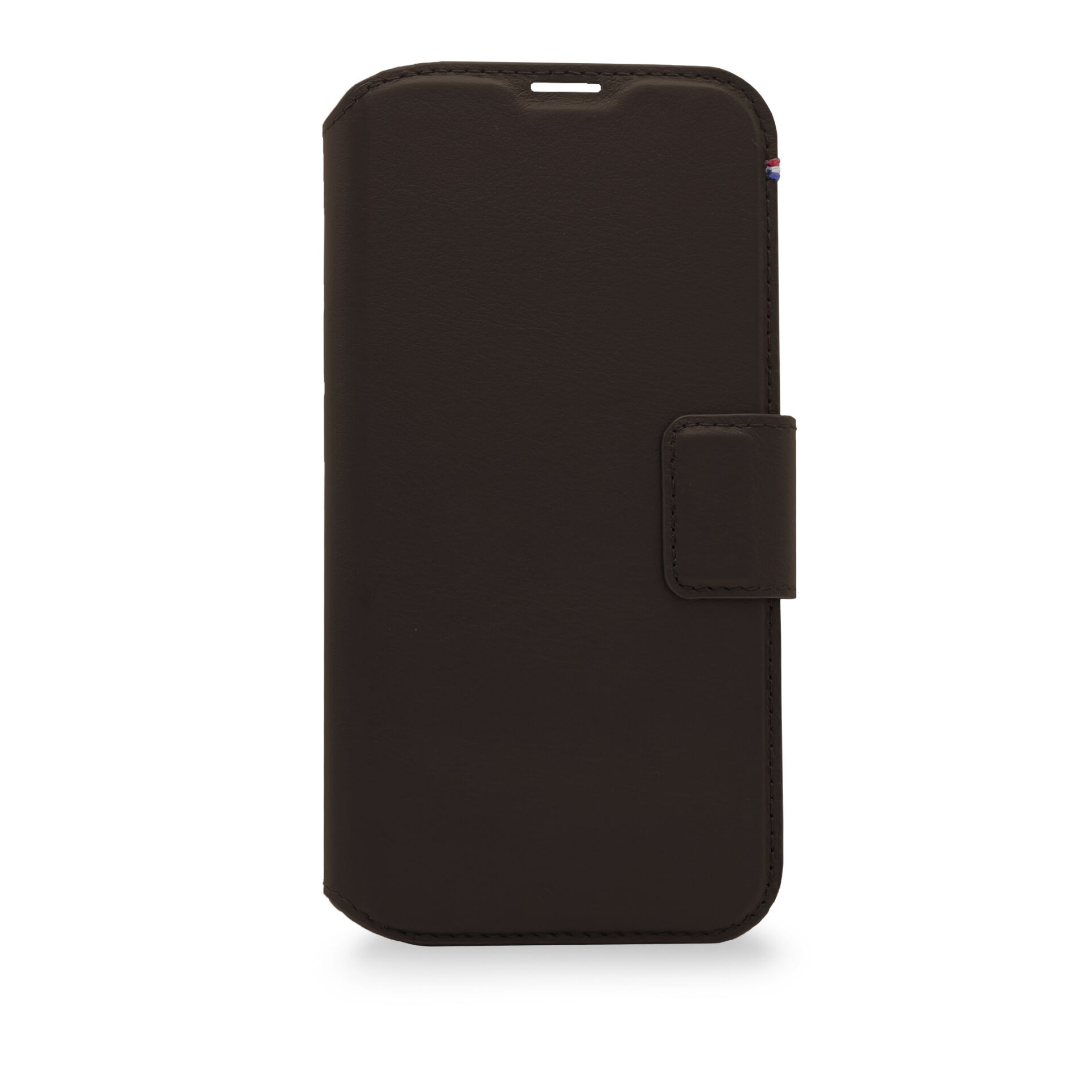 Decoded Leather Detachable Wallet iP 14Plus Chocolate Brown