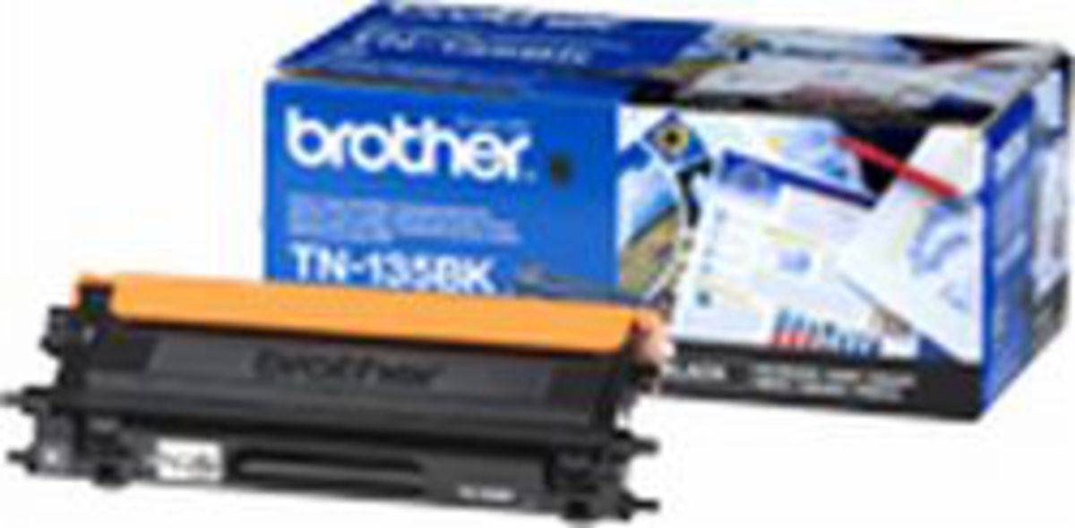 Brother Toner TN-135BK Jumbo Schwarz (ca. 5000 Seiten)