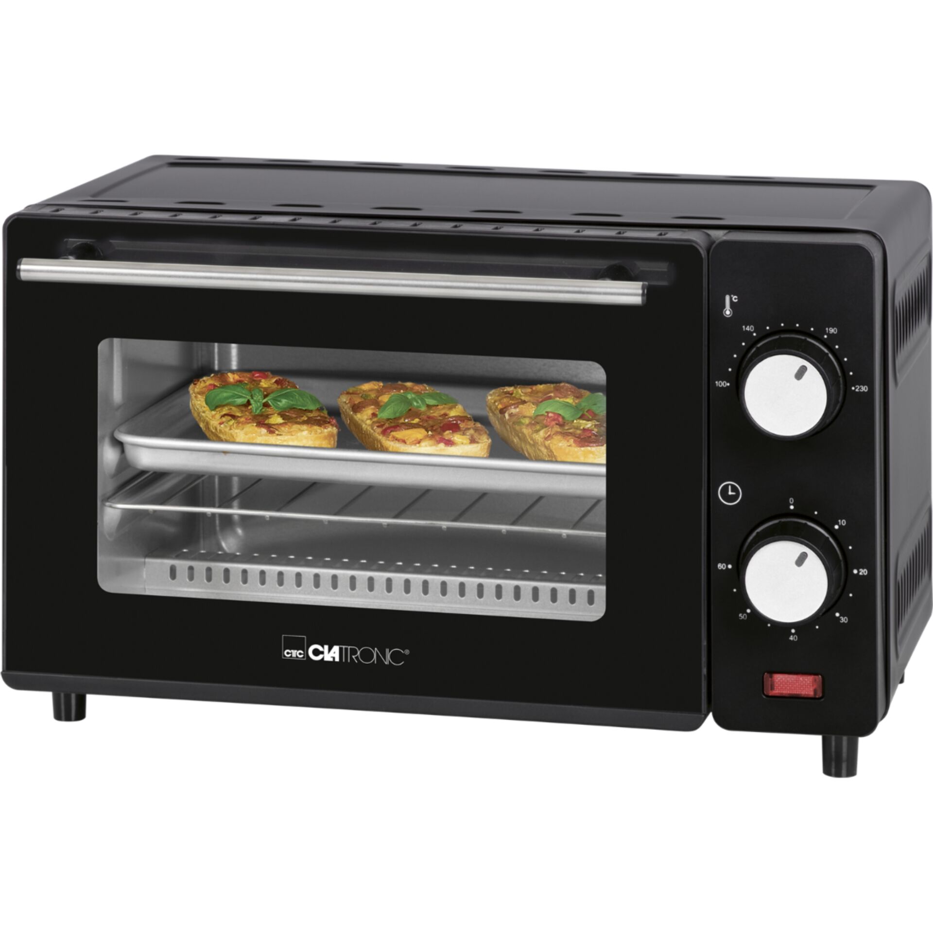Clatronic MB 3746 schwarz Minibackofen