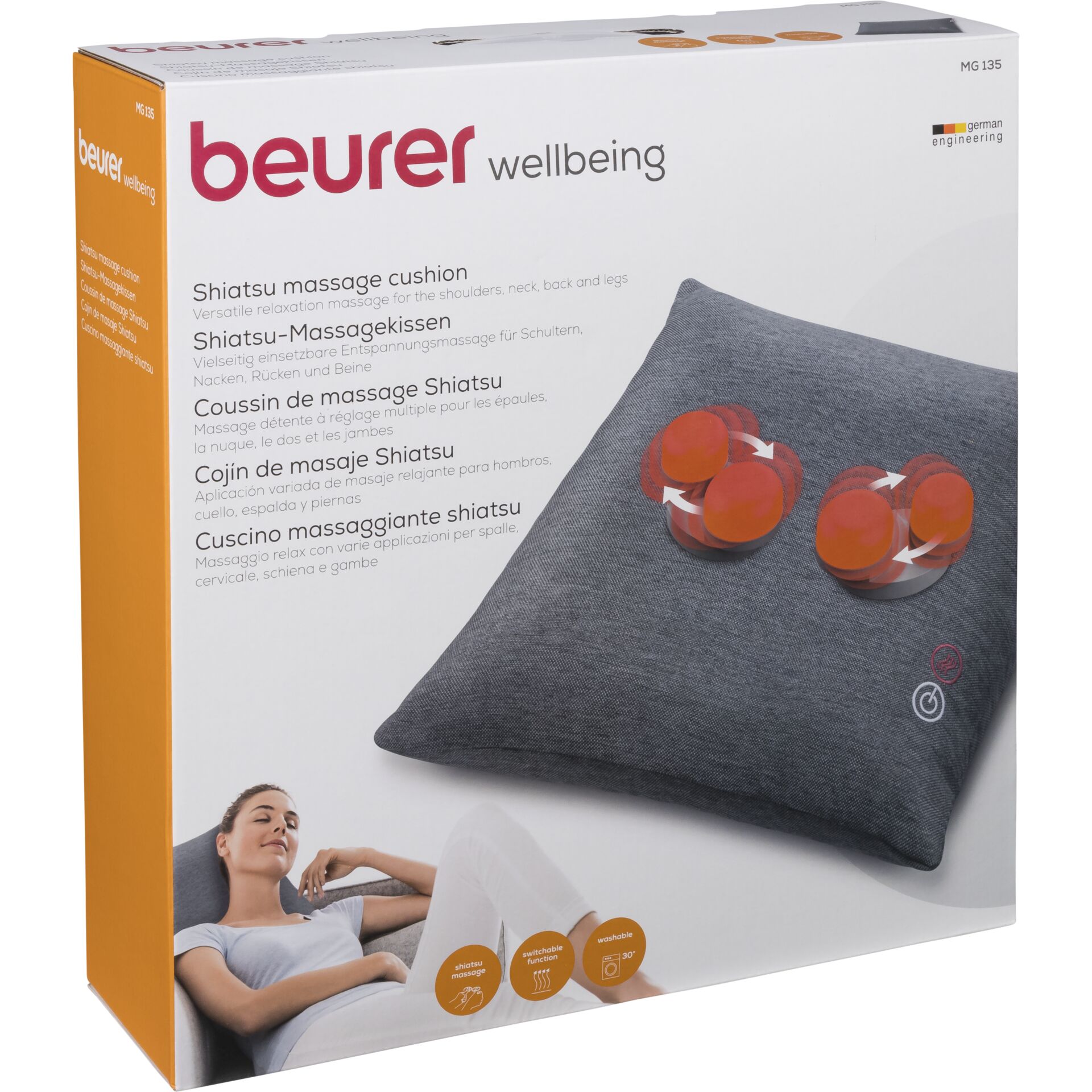 Beurer MG 135 Shiatsu-Massagekissen