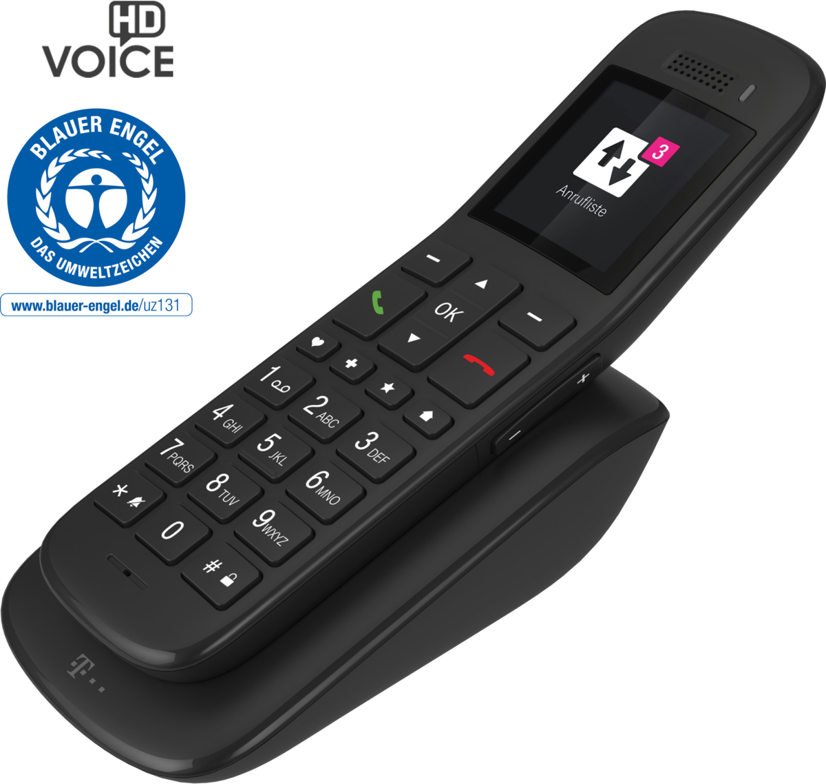 Telekom Speedphone 32 mit Basis ebenholz
