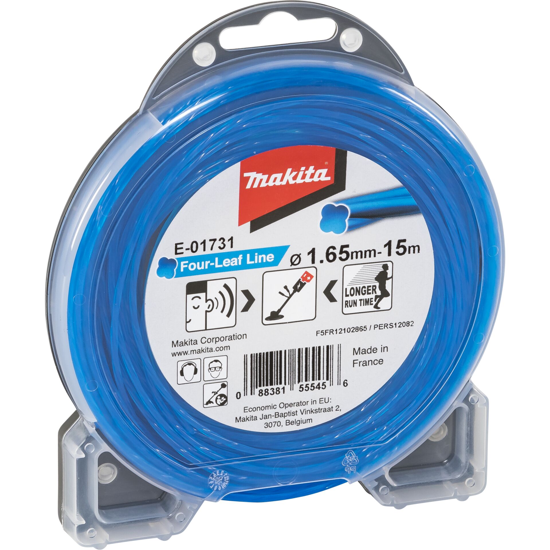Makita E-01731 für DUR181 Mähfaden Four Leaf 1,65mm 15m 724677_02