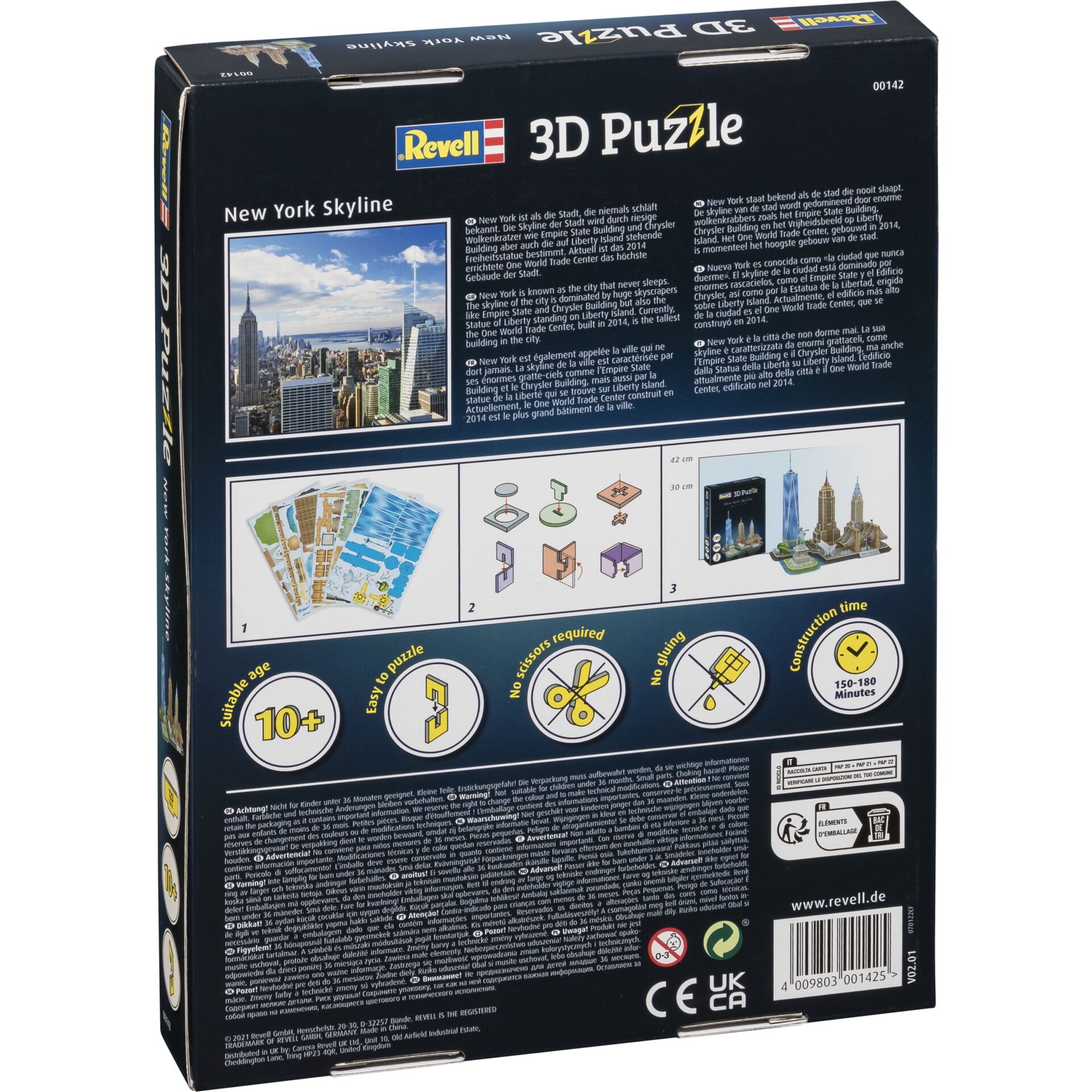 Revell 3D-Puzzle New York Skyline 804414_01