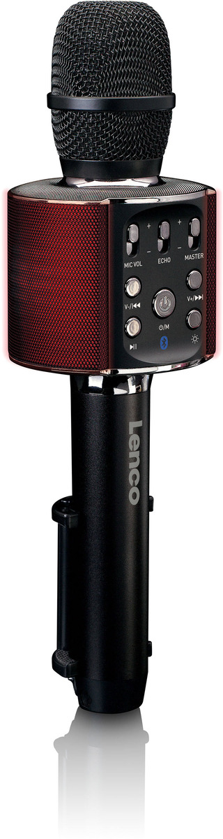 Lenco BMC-090 Karaoke-Mikrofon -Schwarz-