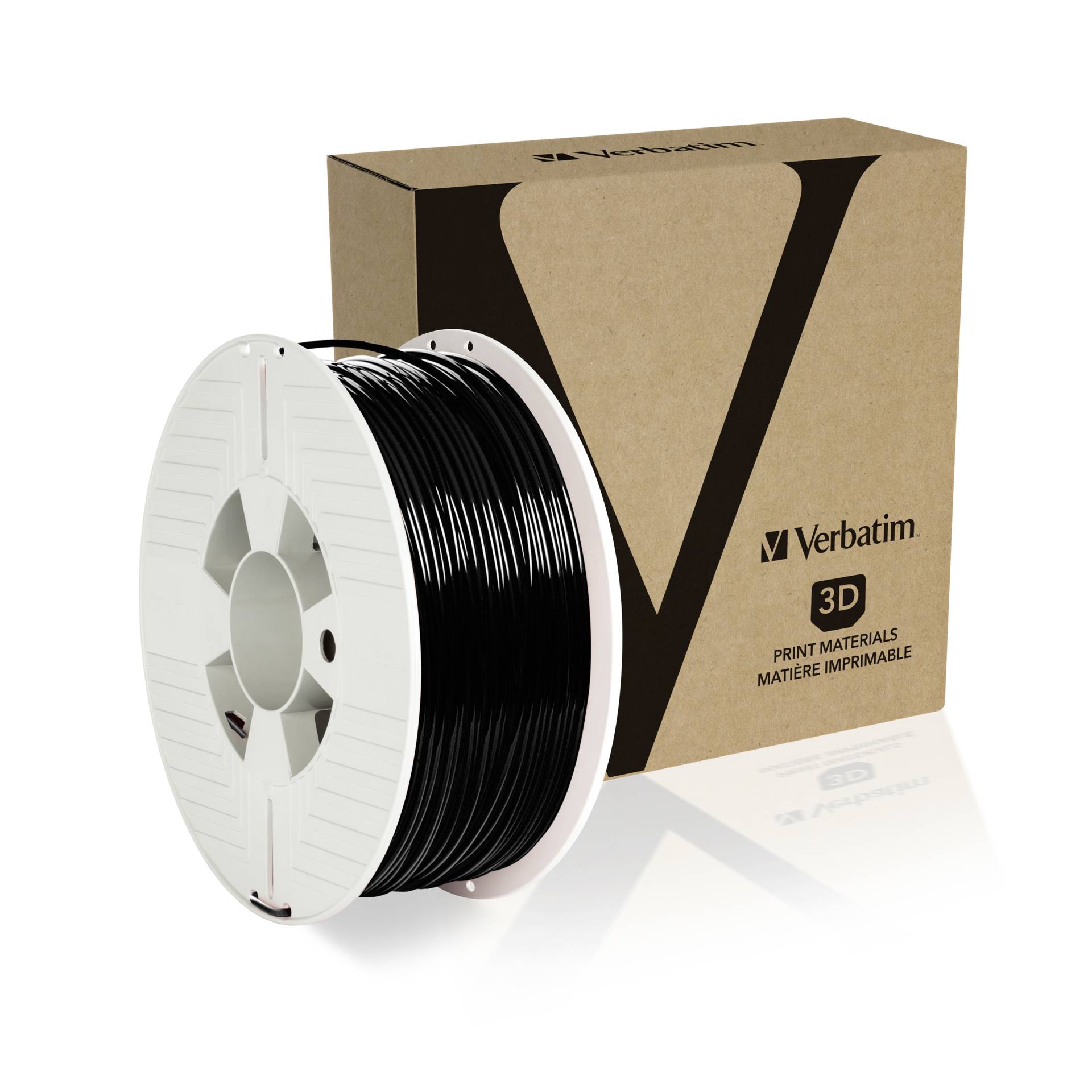 Verbatim 55327 3D-Druckmaterial Polyacticsäure (PLA) Schwarz 1 kg 526115_02