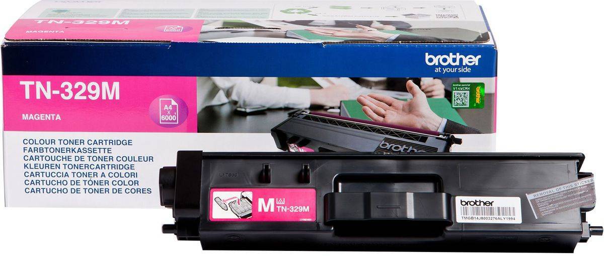 Brother Toner TN-329M Magenta (ca. 6000 Seiten)