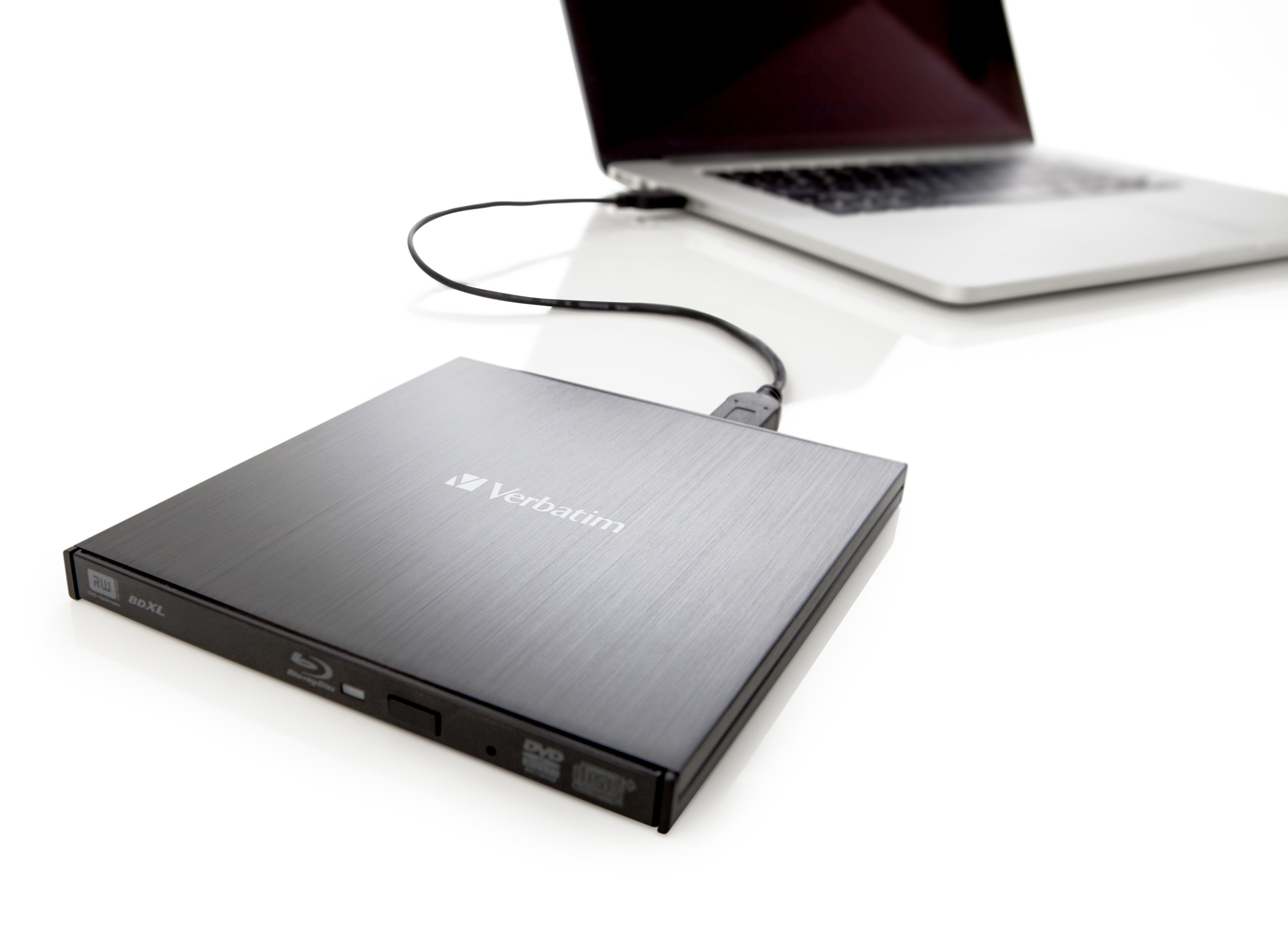 Verbatim External Slimline Optisches Laufwerk Schwarz Blu-Ray RW