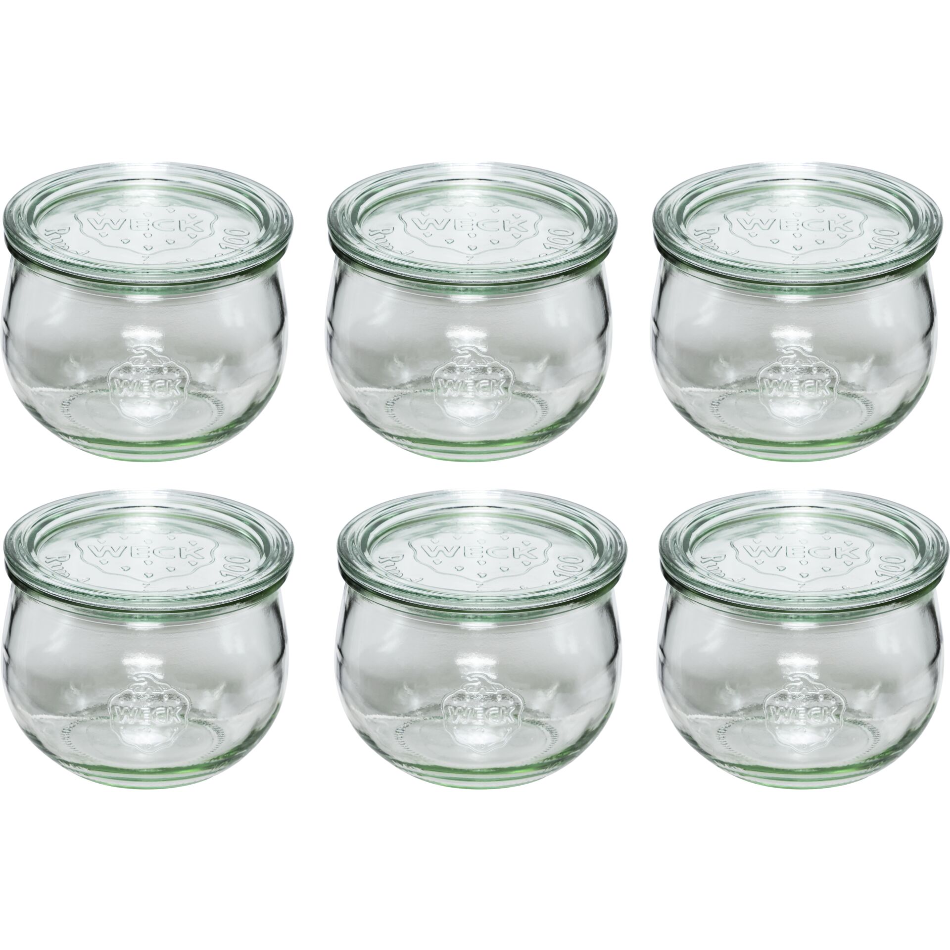WECK Tulpenform-Glas 580ml 6er Pack 796742_00