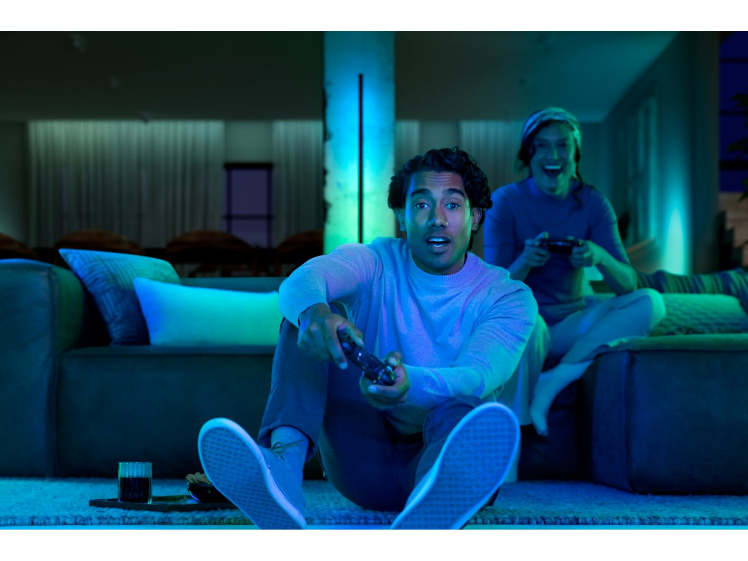 Philips Hue Gradient Signe Stehleuchte schwarz 93969751_7067326242