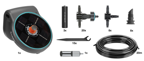 Gardena Solar-Bewässerung aquaBloom Set