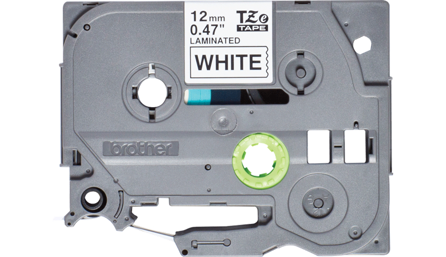 Brother TZE-231S Schwarz auf weiss TZe Etiketten erstellendes Band
