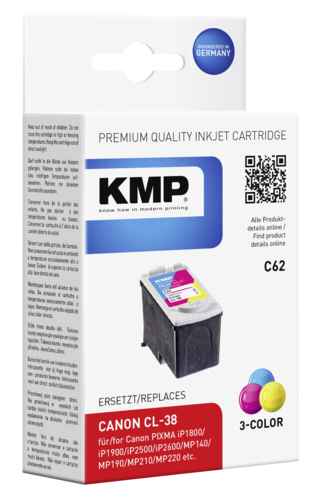 KMP C62 Tintenpatrone color