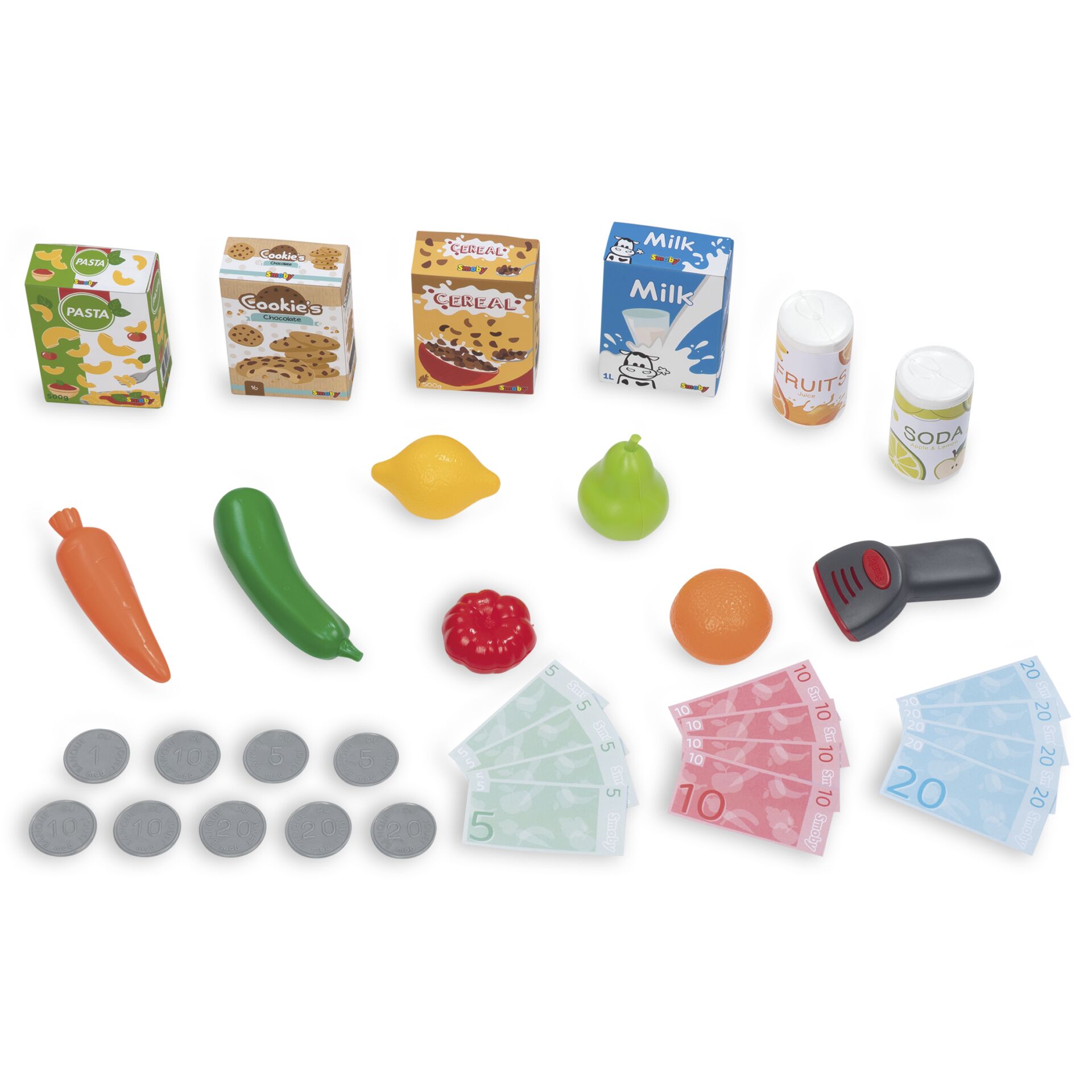 Smoby Supermarkt mit Einkaufswagen        Modell 2023 812618_01