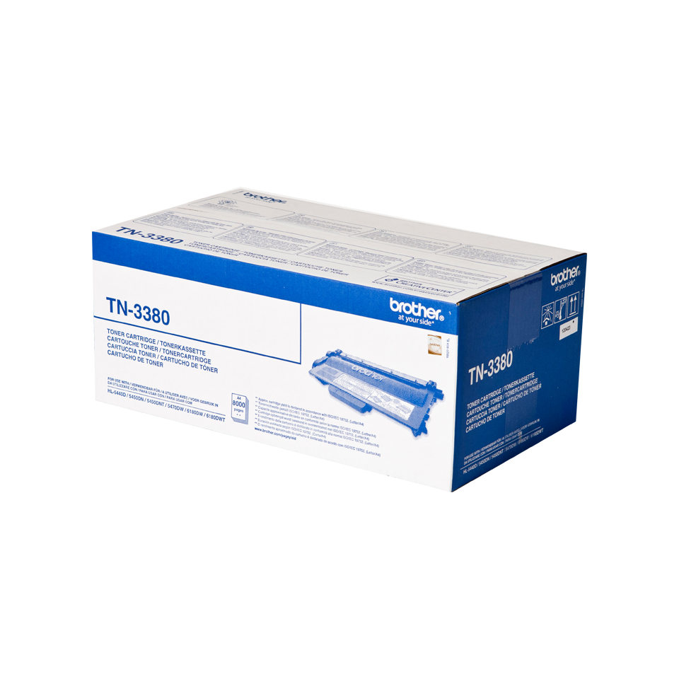 Brother TN-3380 Lasertoner 8000Seiten Schwarz Lasertoner / Patrone