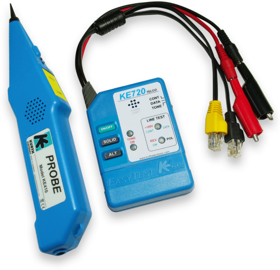 Kurth KE7701 Kabeltester Set und Leitungssucher Set