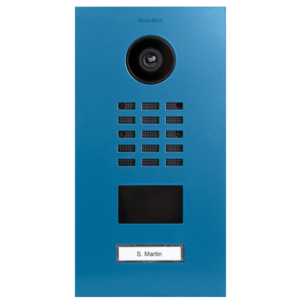 DoorBird D2101V IP Video Türstation V4A Edelstahl, RAL 5012