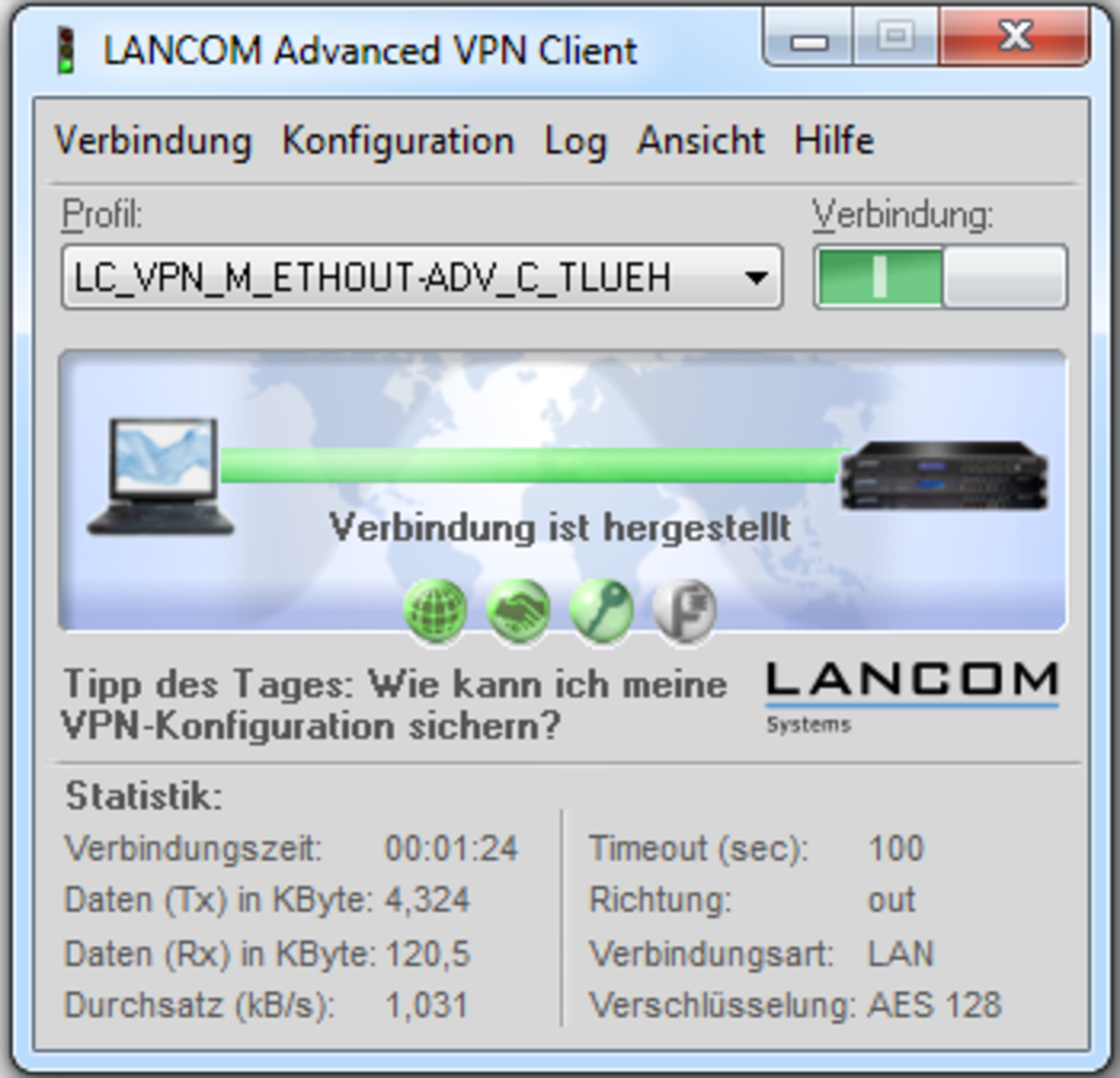 LANCOM Advanced VPN Client (1 Licence) für MAC