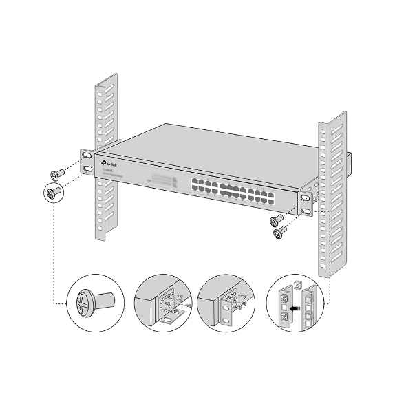TP-Link RackMount Kit 19" 107543962_1736444875