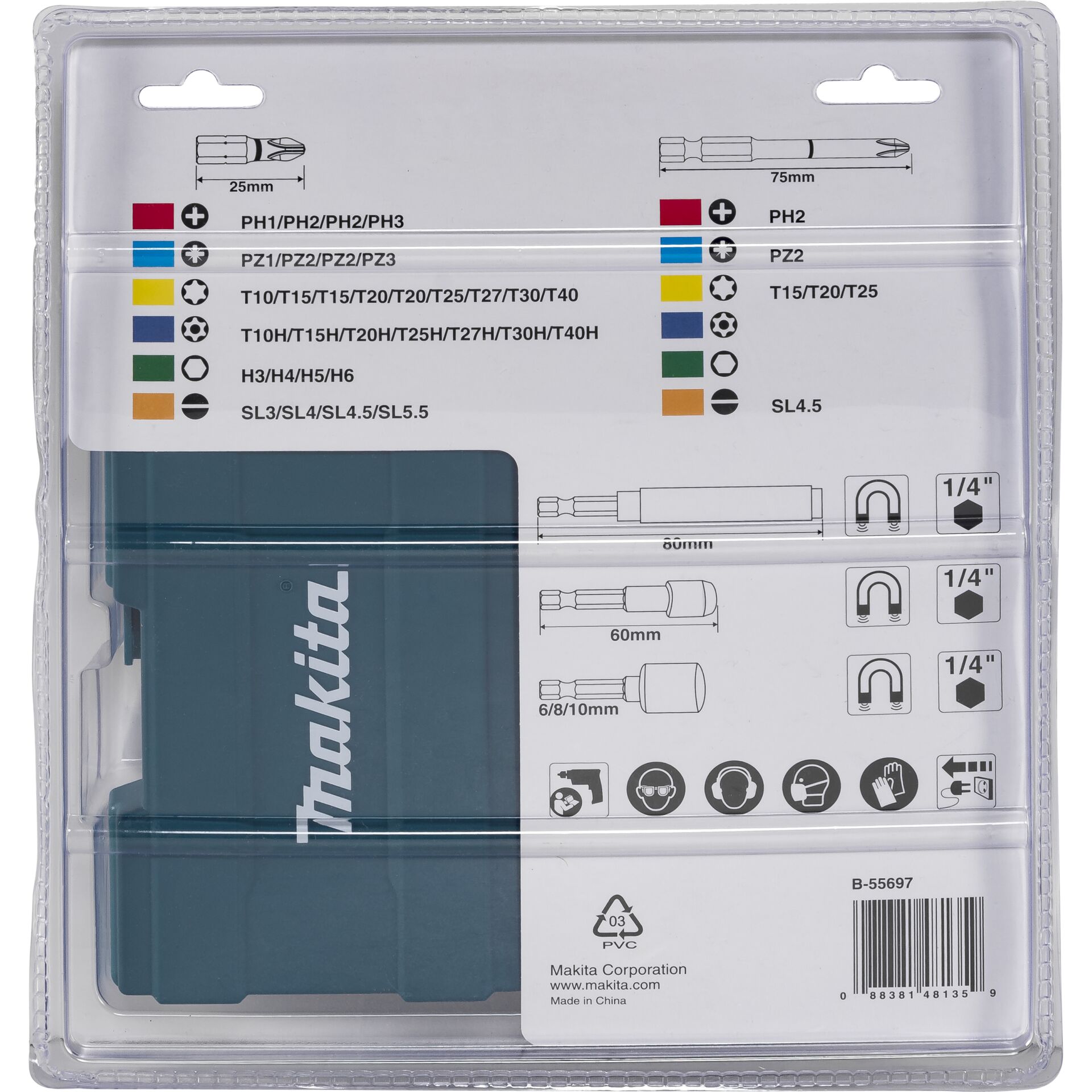 Makita B-55697 Bit-Set 43tlg 806766_04