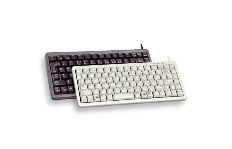 CHERRY G84-4100 Compact, ohne WIN, QWERTZ Tastatur, Schwarz 773966-9076