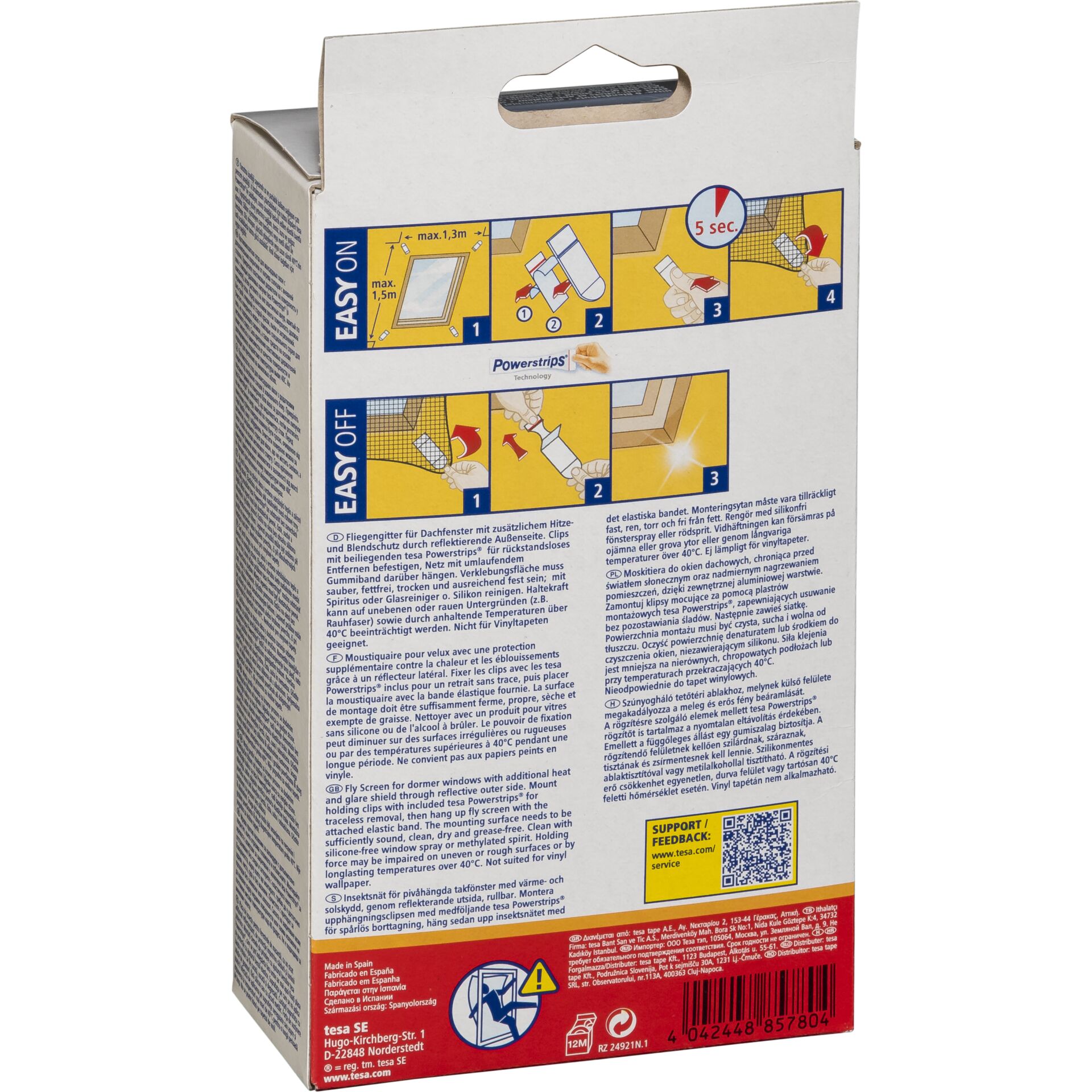 Tesa Fliegengitter Dachfenster Sun Protect 1,2X1,4m 55924 894357_01