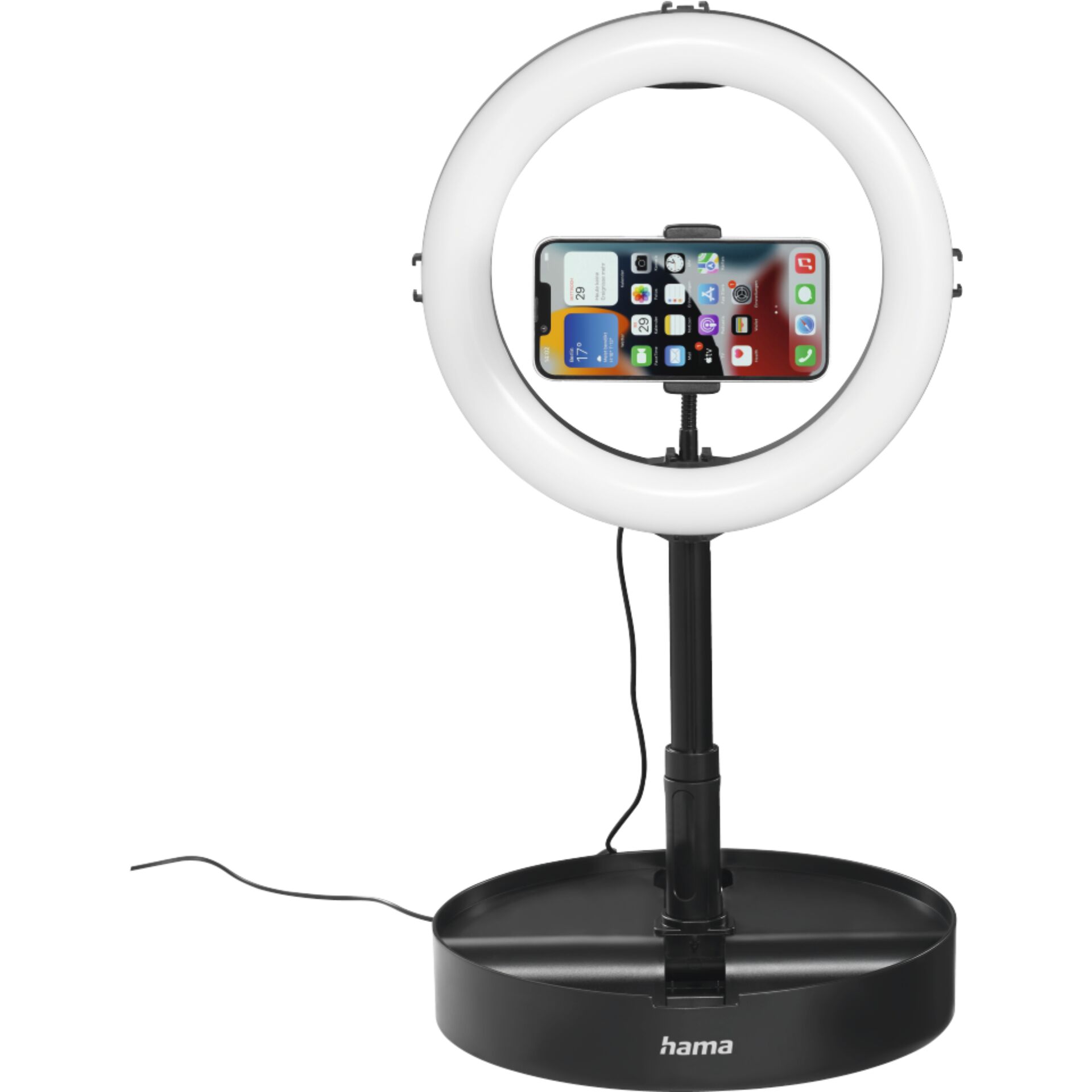 Hama SpotLight FoldUp 102 II LED-Ringleuchte f. Smartphone 808824_08