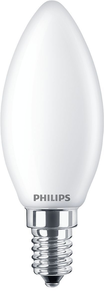 Philips LED classic Lampe 40W E14 Kerze Warmw 470lm matt 3erP