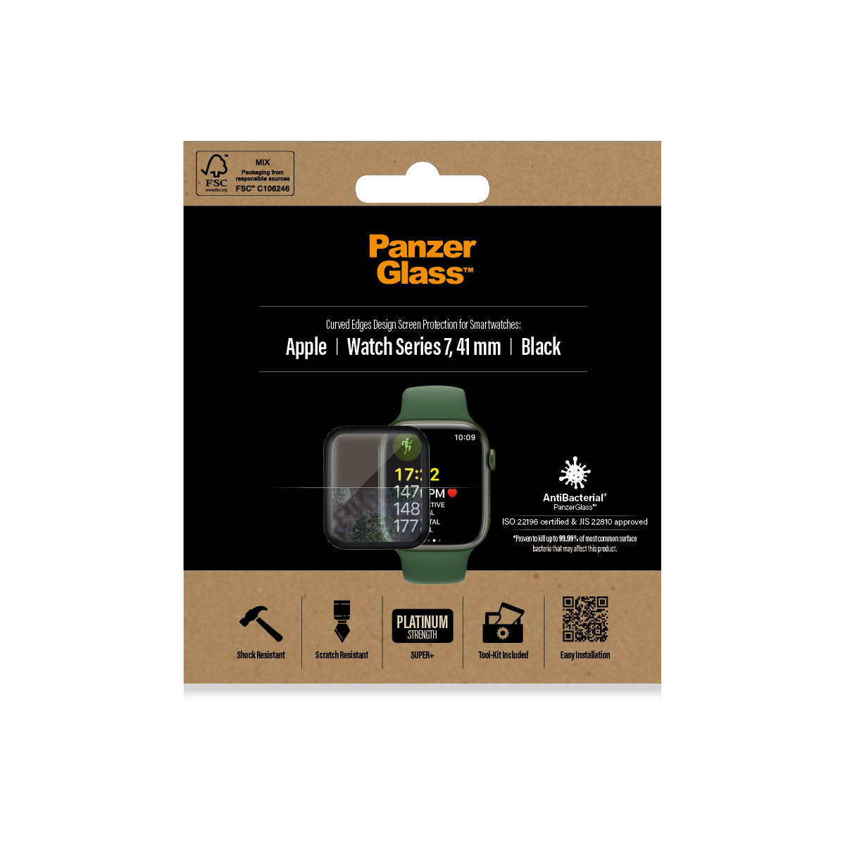 PanzerGlass Apple Watch Series 8, 7 41mm | SP Glass 93313532_9645776527