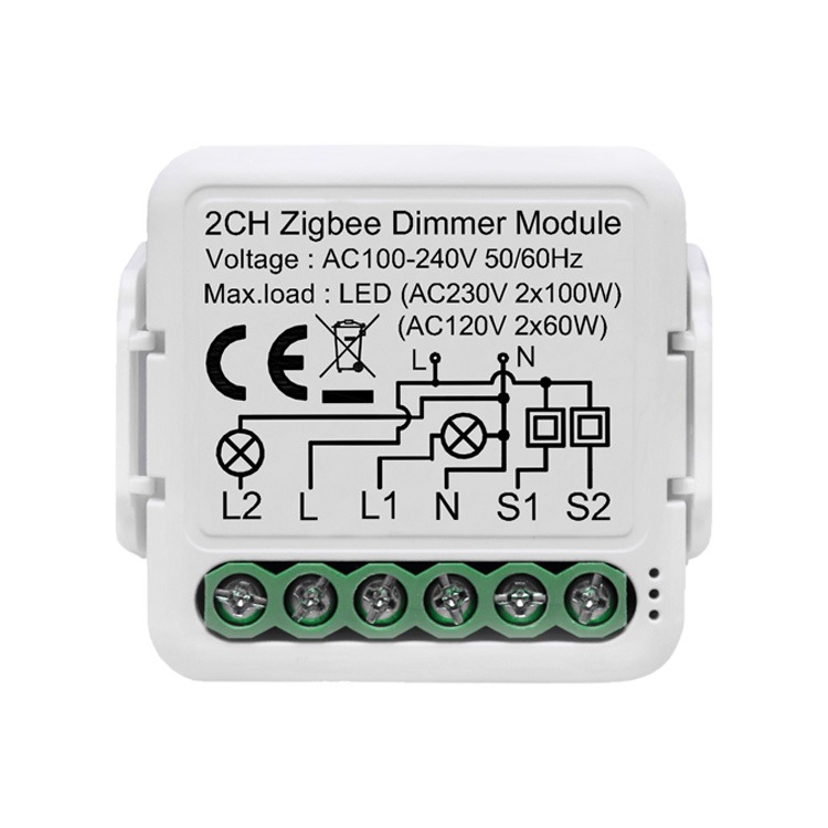 Netplus Smart Dimmer Module 2-Kanal Zigbee