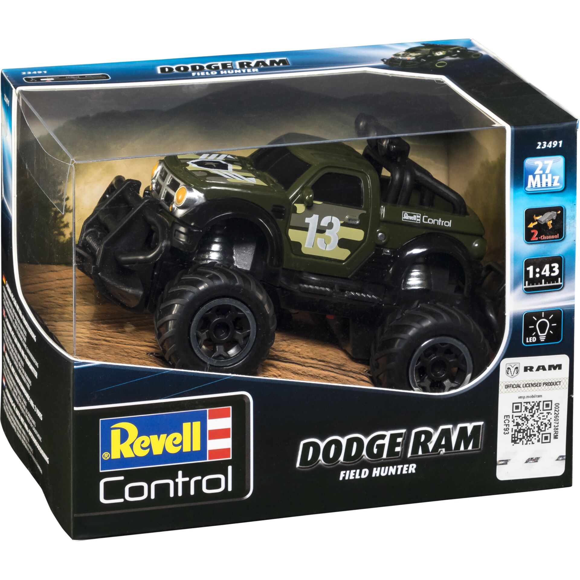 Revell RC Car Dodge RAM Field Hunter 804323_00