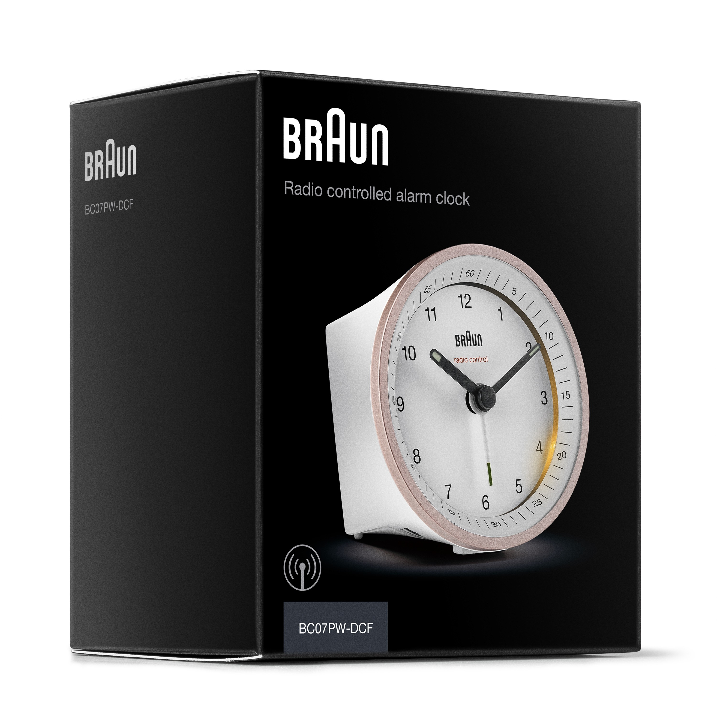 Braun Funkwecker BC07PW-DCF pink/weiß