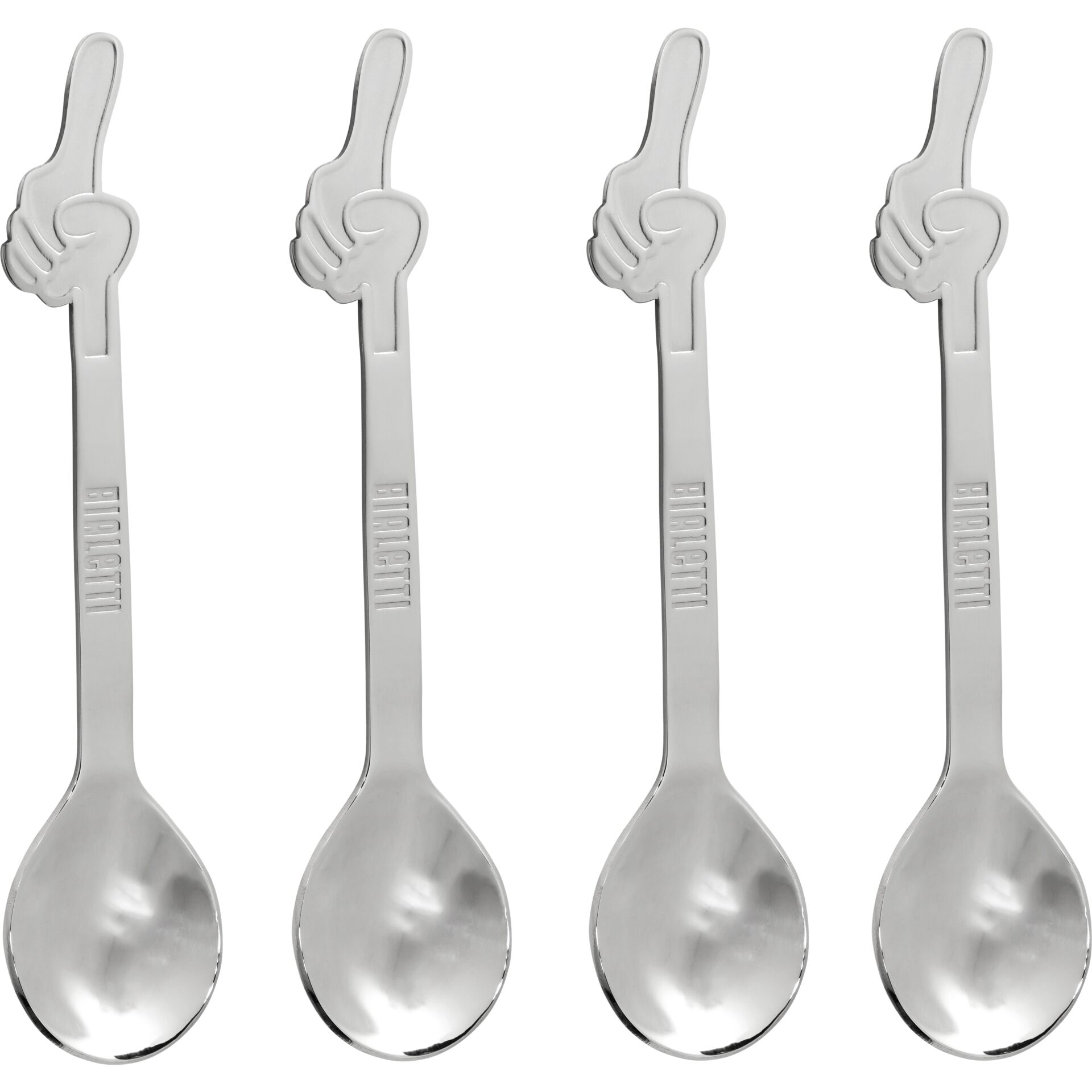 Bialetti Espresso-Löffel-Set Perfetto Moka 4-tlg.