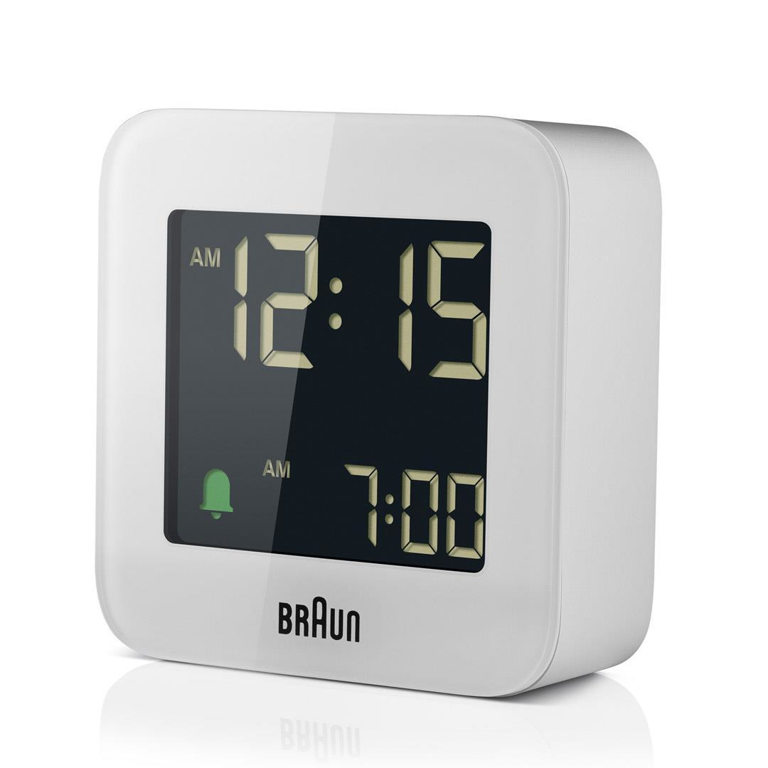 Braun BC08 Digitaler Wecker Weiß