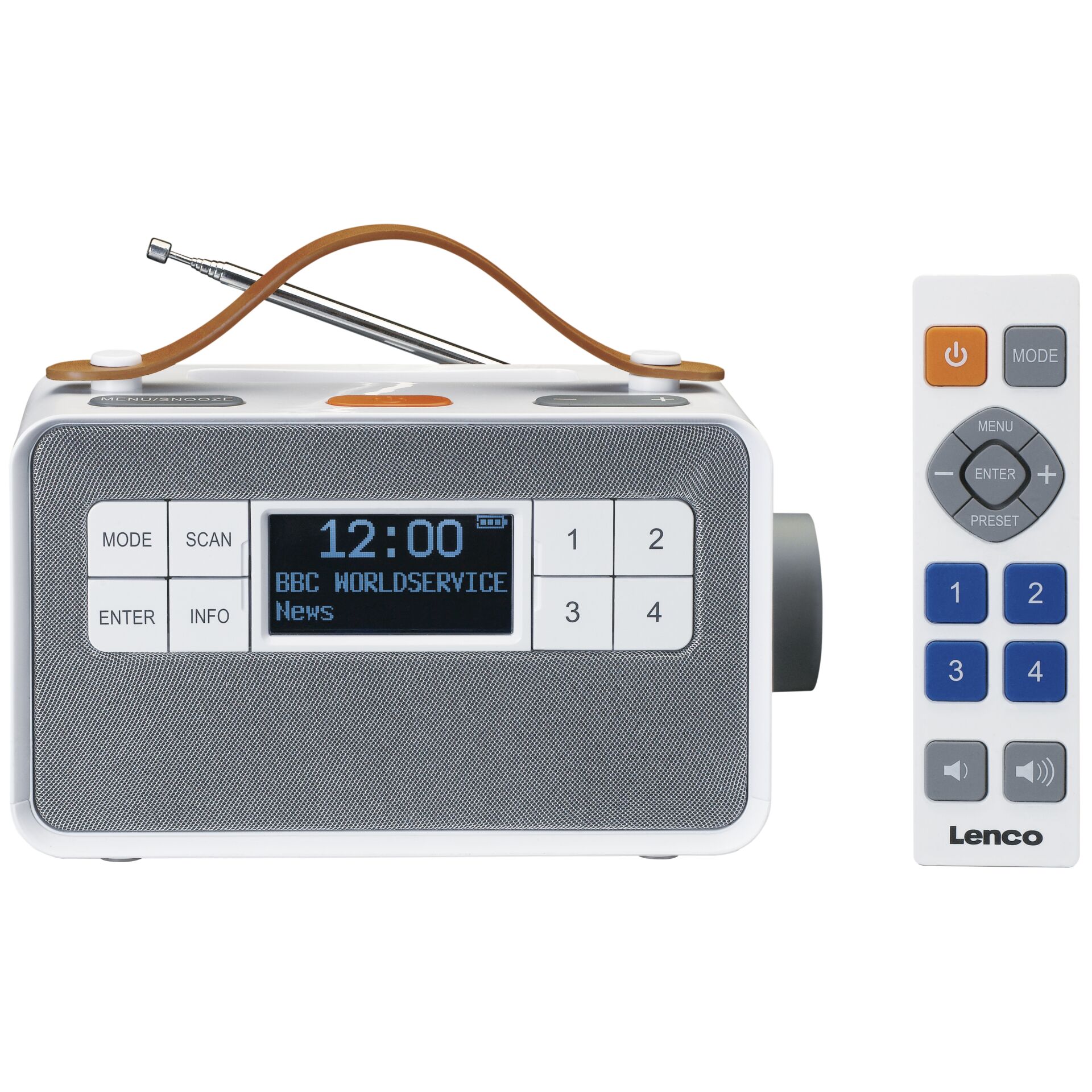 Lenco PDR-065 weiss 702417_00