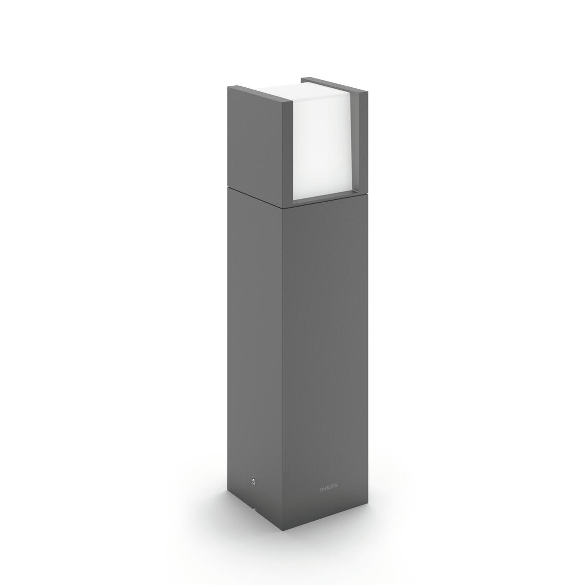 Philips myGarden LED Sockelleuchte Arbour 600lm Anthrazit