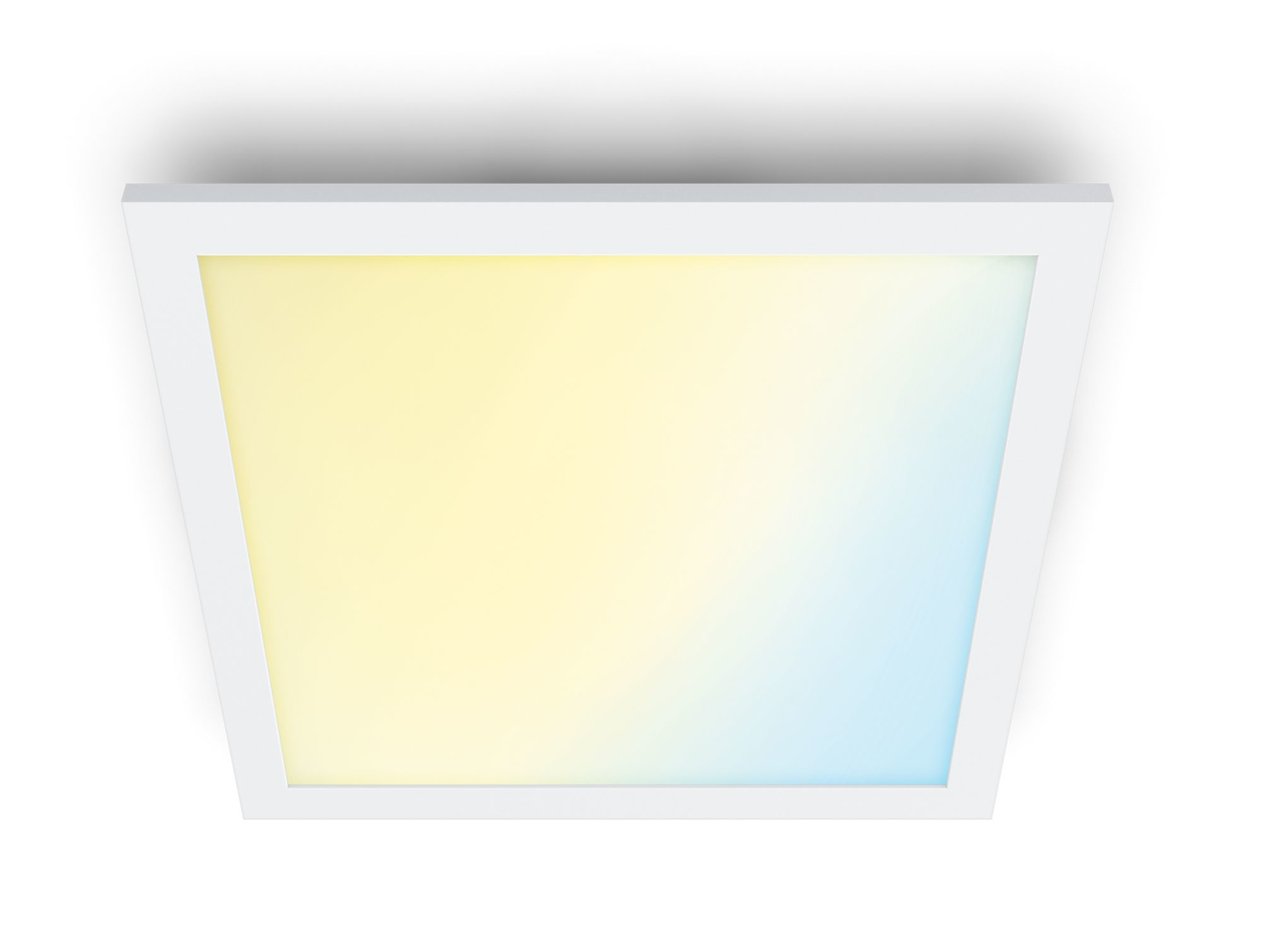 WiZ Panel Deckenleuchte Quadratisch Tunable White 3400lm Weiß