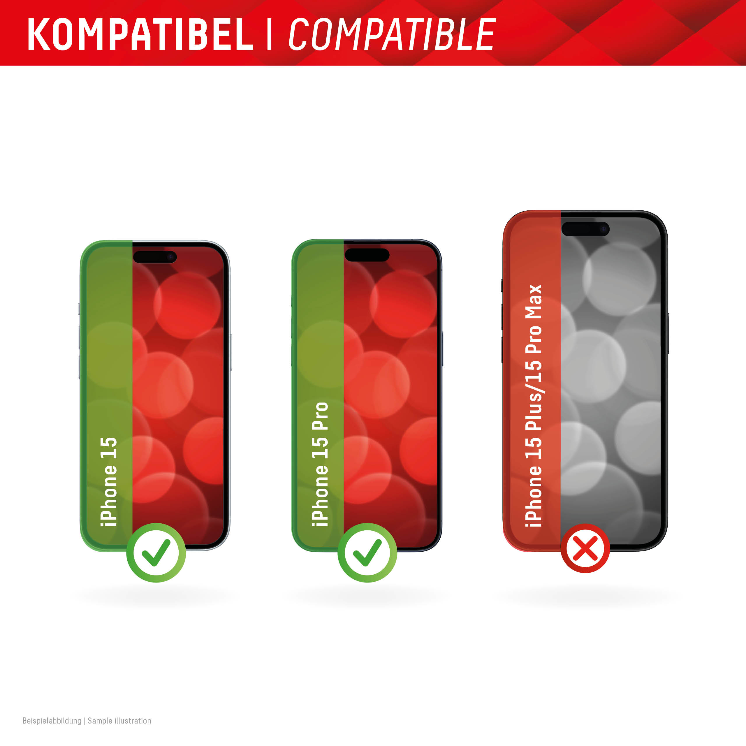 DISPLEX Privacy Glass iPhone 15/15 Pro 8ea00779a8f739ddd5560bbde4de0276