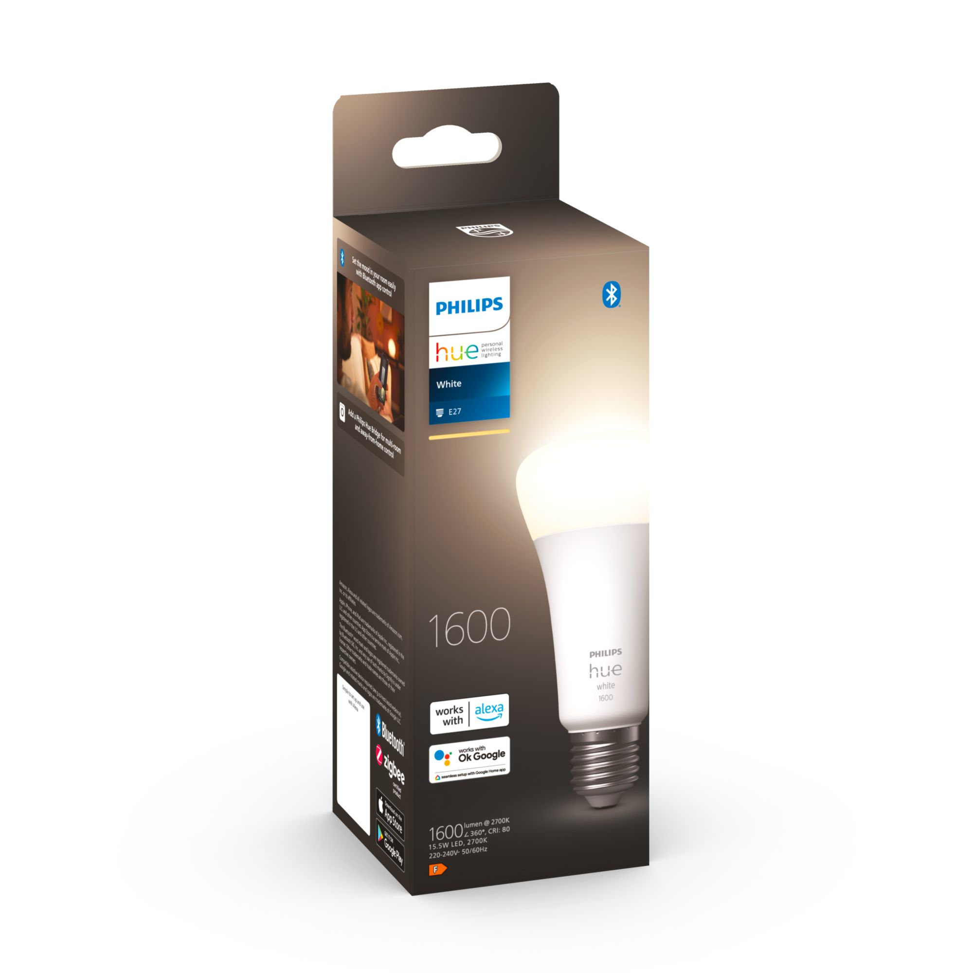 Philips Hue White E27 Einzelpack 1100lm 100W 92657533_3802386677