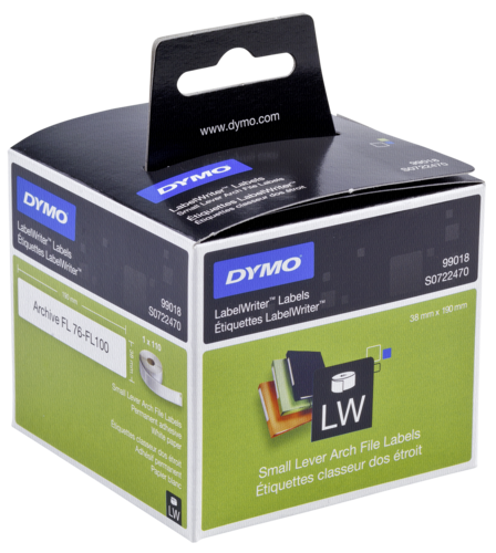 Dymo Ordner-Etiketten schmal